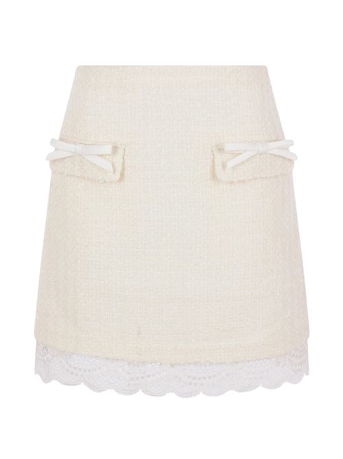 Gonna midi SELF PORTRAIT | PF26002SKCCREAM